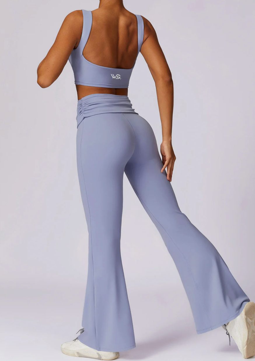 ENSEMBLE FITNEXUS : BRASSIÈRE ET LEGGING FLARE - WDS.