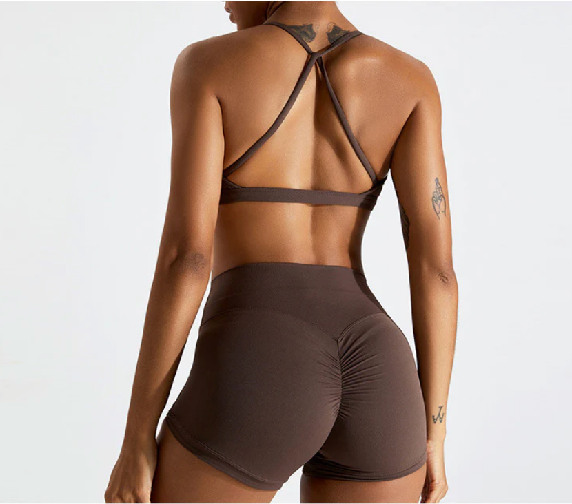 ENSEMBLE FITNEXUS : BRASSIÈRE ET SHORT - WDS.